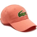 lacoste-curved-brim-big-croc-gabardine-light-orange-adjustable-cap