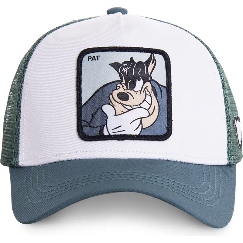 kapa-zaobljena-bijela-snapback-pet1-peg-leg-pete-disney-capslab kapa-zaobljena-bijela-snapback-pet1-peg-leg-pete-disney-capslab