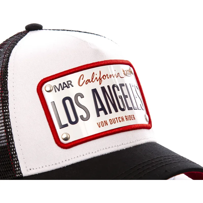 kapa-zaobljena-bijela-podesiv-placa-los-angeles-los1-von-dutch