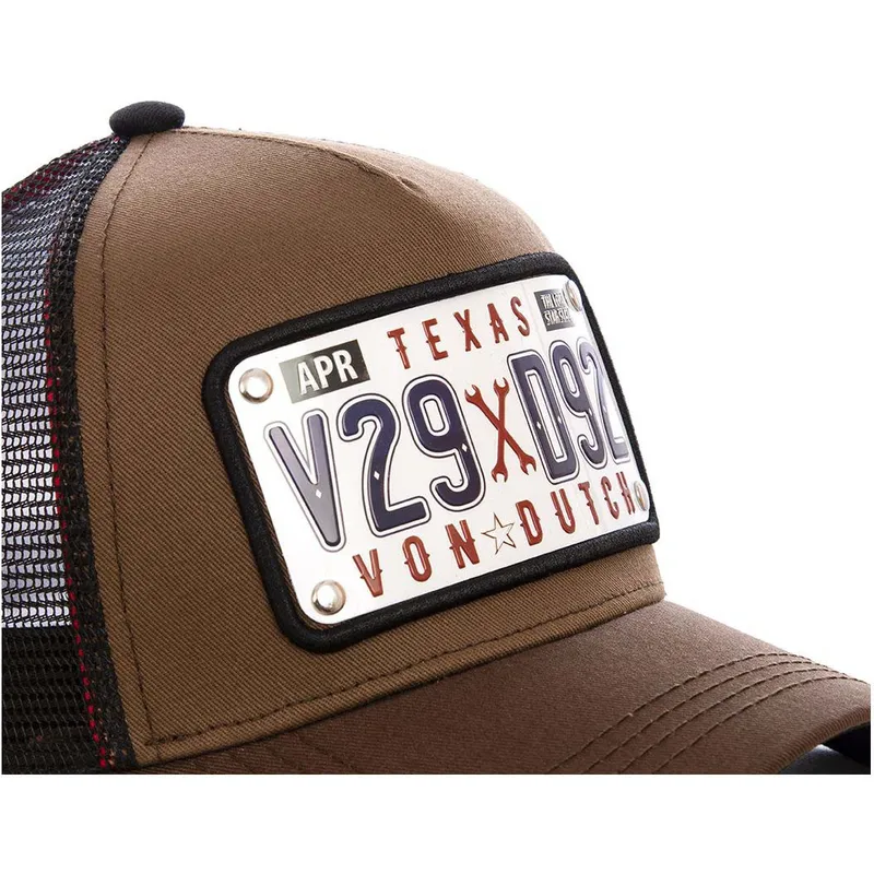 kapa-zaobljena-smeda-podesiv-placa-texas-tex1-von-dutch