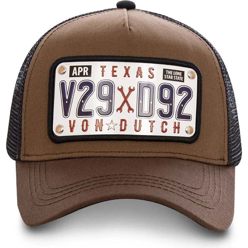 kapa-zaobljena-smeda-podesiv-placa-texas-tex1-von-dutch