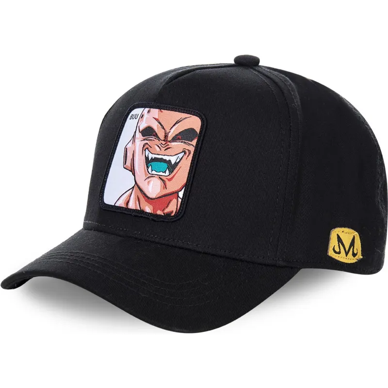 kapa-zaobljena-crna-snapback-buub-kid-buu-dragon-ball-capslab