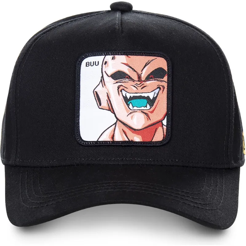 kapa-zaobljena-crna-snapback-buub-kid-buu-dragon-ball-capslab