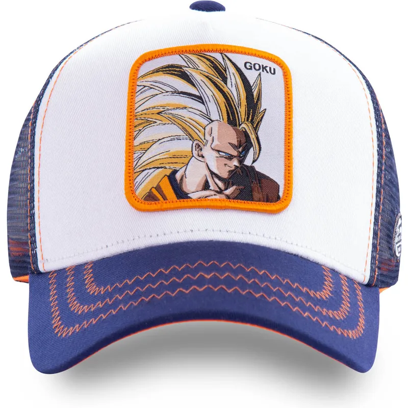 kapa-zaobljena-bijela-snapback-super-saiyan-3-san2-son-goku-dragon-ball-capslab