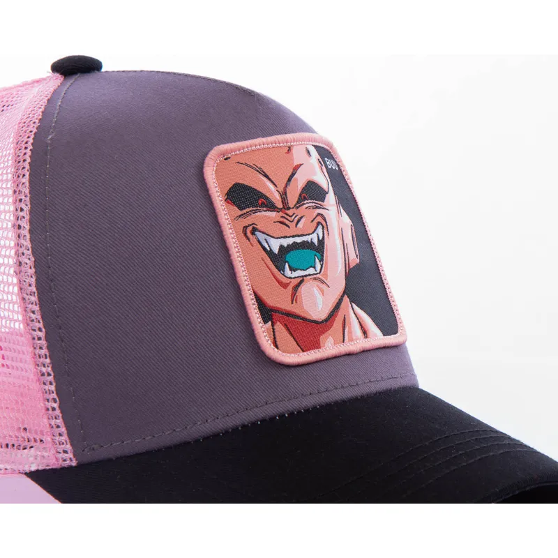 kapa-zaobljena-siva-snapback-rosa-buu3-kid-buu-dragon-ball-capslab kapa-zaobljena-siva-snapback-rosa-buu3-kid-buu-dragon-ball-capslab