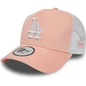kapa-zaobljena-ruzicasta-snapback-league-essential-a-frame-los-angeles-dodgers-mlb-new-era