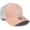 kapa-zaobljena-ruzicasta-snapback-league-essential-a-frame-los-angeles-dodgers-mlb-new-era