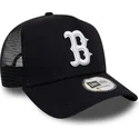 kapa-zaobljena-mornarsko-plava-snapback-league-essential-a-frame-boston-red-sox-mlb-new-era