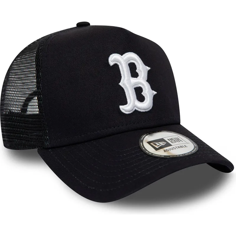 kapa-zaobljena-mornarsko-plava-snapback-league-essential-a-frame-boston-red-sox-mlb-new-era