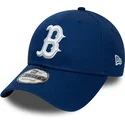 kapa-zaobljena-plava-podesiv-9forty-league-essential-boston-red-sox-mlb-new-era
