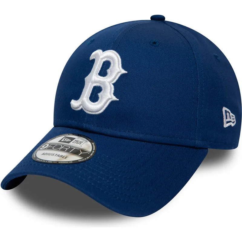 kapa-zaobljena-plava-podesiv-9forty-league-essential-boston-red-sox-mlb-new-era kapa-zaobljena-plava-podesiv-9forty-league-essential-boston-red-sox-mlb-new-era