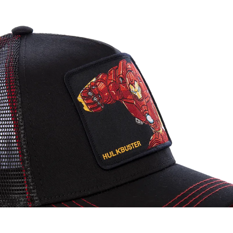 kapa-zaobljena-crna-snapback-hulkbuster-bus2-iron-man-marvel-comics-capslab kapa-zaobljena-crna-snapback-hulkbuster-bus2-iron-man-marvel-comics-capslab