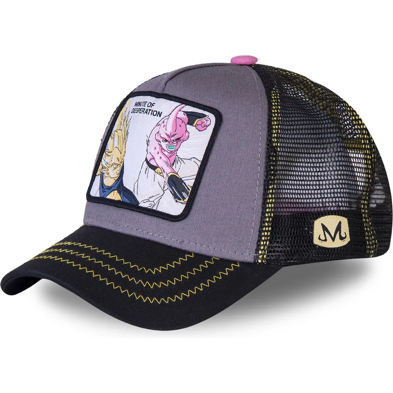 kapa-zaobljena-siva-snapback-minute-of-desperation-des1-vegeta-vs-kid-buu-dragon-ball-capslab