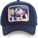 kapa-zaobljena-mornarsko-plava-snapback-warriors-decision-fin1-vegeta-vs-buu-dragon-ball-capslab