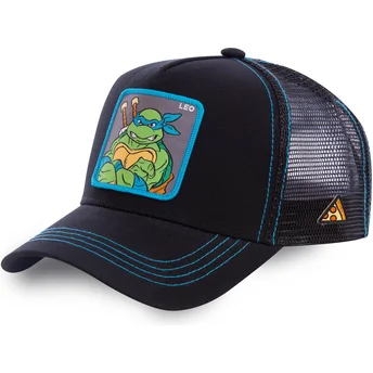 kapa-zaobljena-crna-snapback-leo-leonardo-teenage-mutant-ninja-turtles-capslab