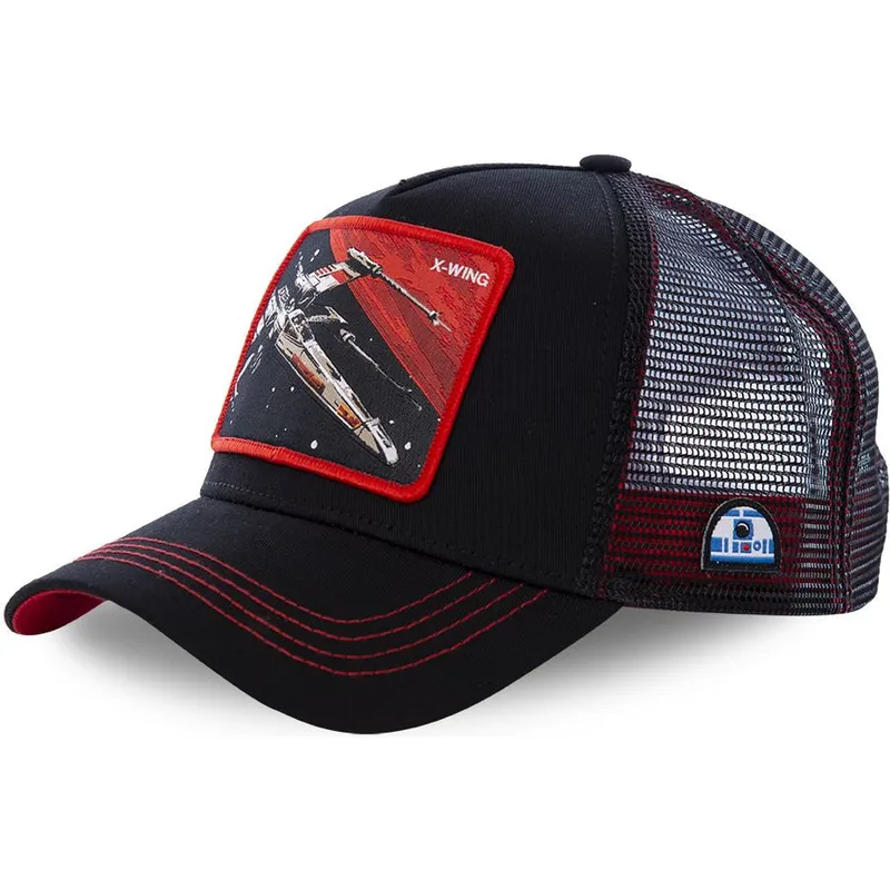 kapa-zaobljena-crna-snapback-ltd6-x-wing-starfighter-star-wars-capslab