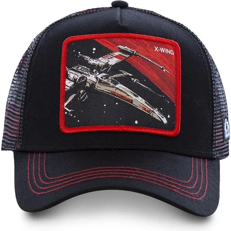 kapa-zaobljena-crna-snapback-ltd6-x-wing-starfighter-star-wars-capslab