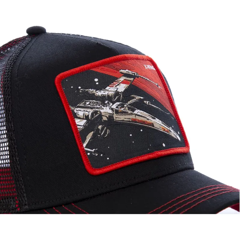 kapa-zaobljena-crna-snapback-ltd6-x-wing-starfighter-star-wars-capslab