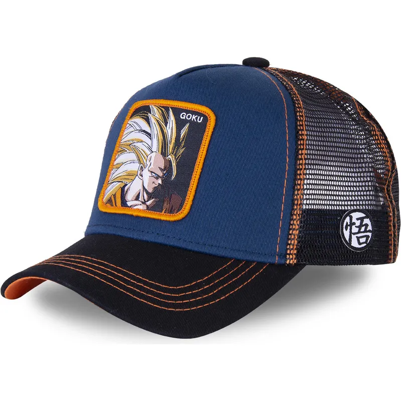 kapa-zaobljena-mornarsko-plava-snapback-super-saiyan-3-san1-son-goku-dragon-ball-capslab
