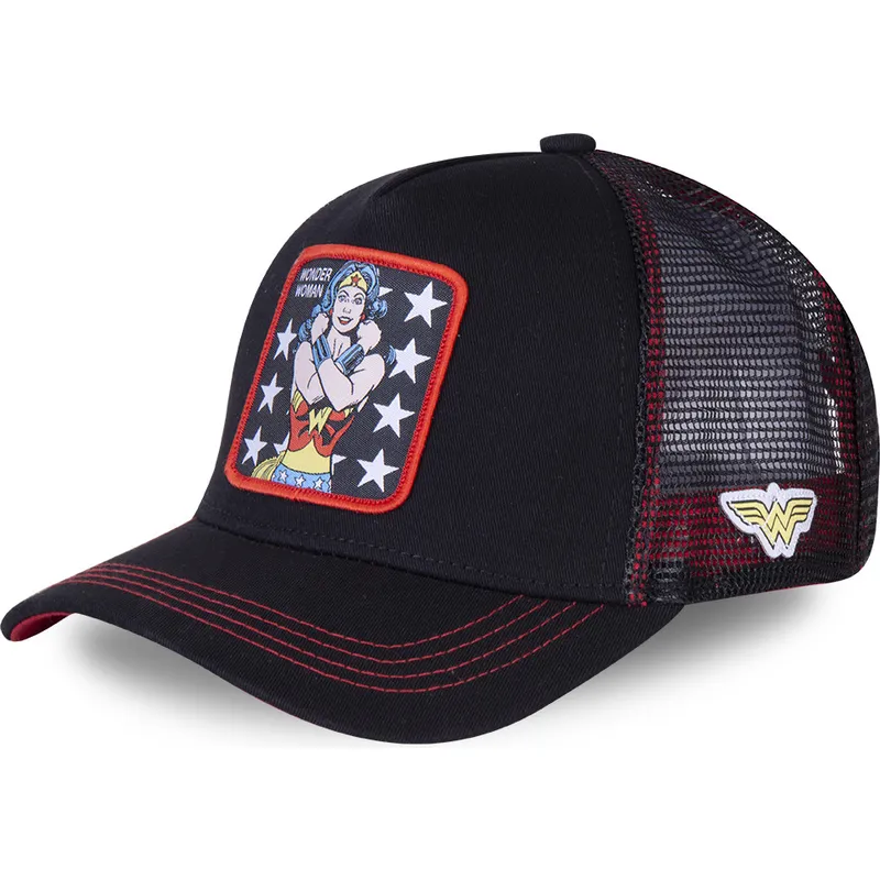 kapa-zaobljena-crna-snapback-won2-wonder-woman-dc-comics-capslab kapa-zaobljena-crna-snapback-won2-wonder-woman-dc-comics-capslab