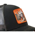 kapa-zaobljena-crna-snapback-roc4-rocket-raccoon-marvel-comics-capslab