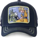 cap-zaobljena-navy-blue-snapback-cell-vs-goku-dragon-ball-capslab