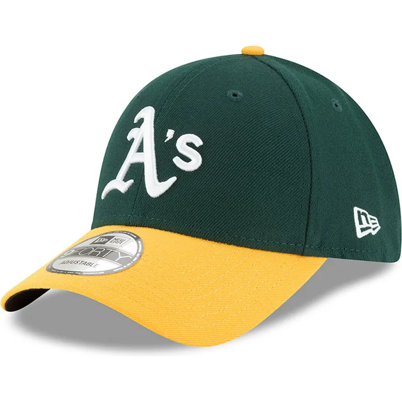 cap-zaobljena-green-adjustable-strap-9forty-the-league-oakland-athletics-mlb-new-era
