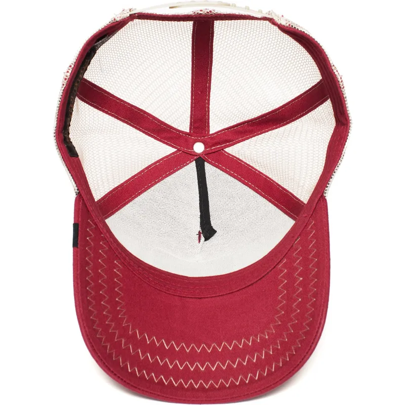 kapa-zaobljena-crvena-snapback-rooster-the-farm-goorin-bros
