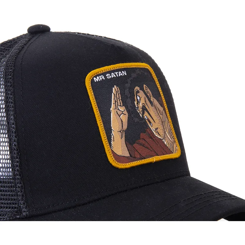 kapa-zaobljena-crna-snapback-sat3-mr-satan-dragon-ball-capslab