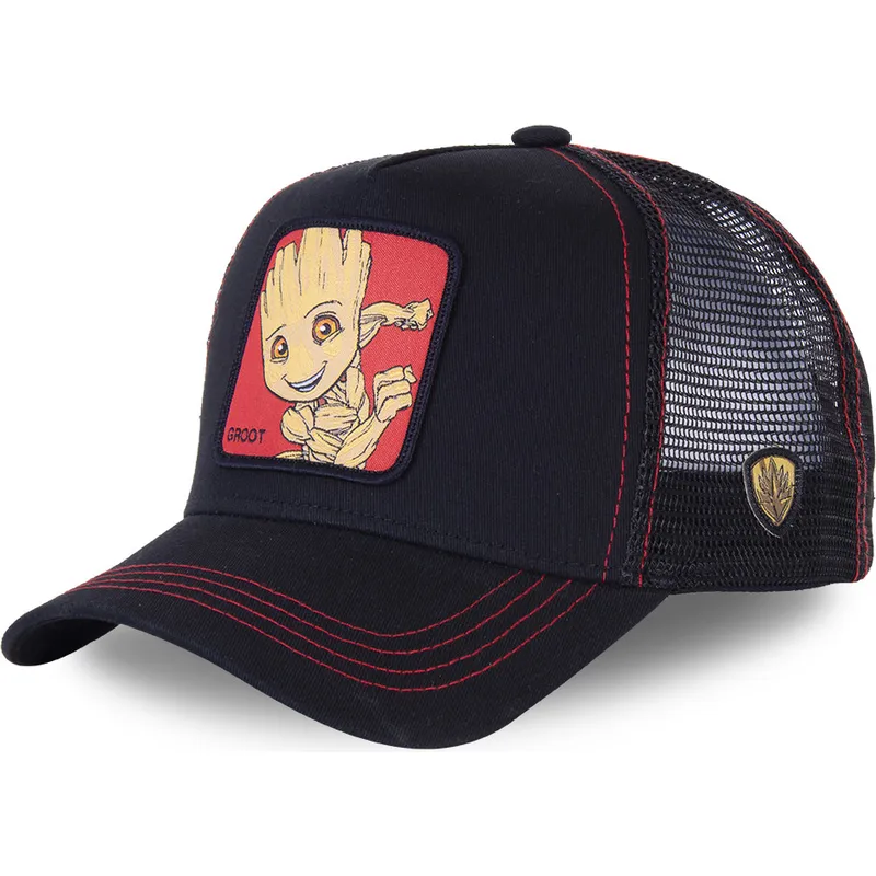 kapa-zaobljena-crna-snapback-baby-bgr3-groot-marvel-comics-capslab
