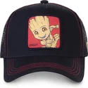kapa-zaobljena-crna-snapback-baby-bgr3-groot-marvel-comics-capslab