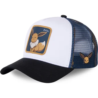 kapa-zaobljena-bijela-snapback-evo3-eevee-pokemon-capslab