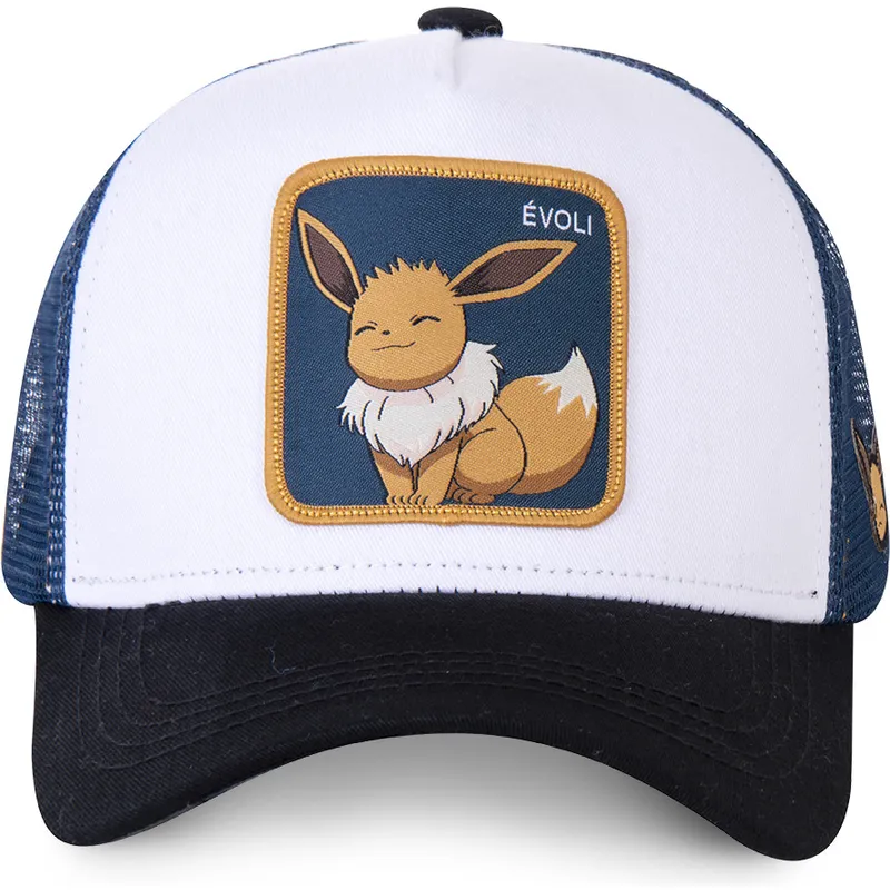 kapa-zaobljena-bijela-snapback-evo3-eevee-pokemon-capslab