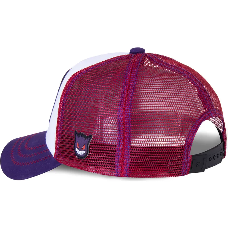 kapa-zaobljena-bijela-snapback-gen1-gengar-pokemon-capslab