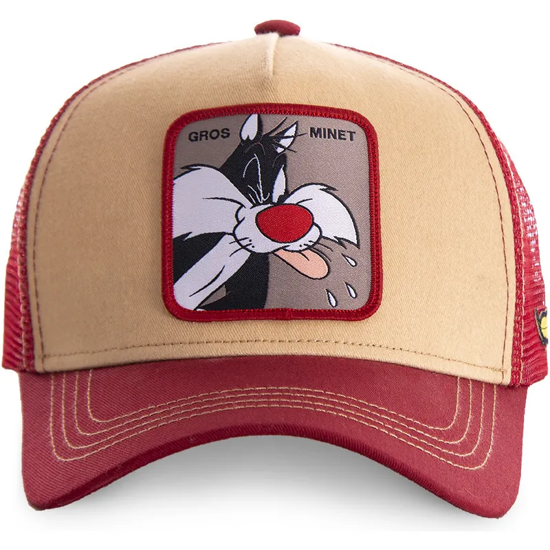 kapa-zaobljena-narancasta-snapback-loomin2-silvestar-looney-tunes-capslab kapa-zaobljena-narancasta-snapback-loomin2-silvestar-looney-tunes-capslab