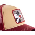 kapa-zaobljena-narancasta-snapback-loomin2-silvestar-looney-tunes-capslab