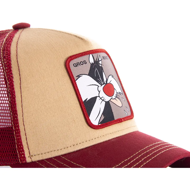 kapa-zaobljena-narancasta-snapback-loomin2-silvestar-looney-tunes-capslab kapa-zaobljena-narancasta-snapback-loomin2-silvestar-looney-tunes-capslab