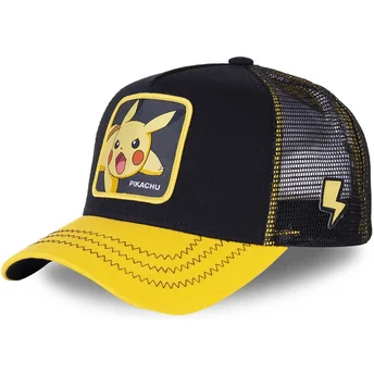 kapa-zaobljena-crna-snapback-pik6-pikachu-pokemon-capslab