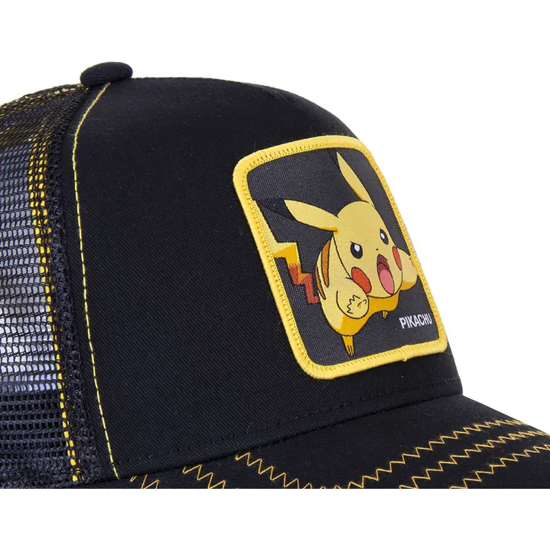 kape-zaobljena-crna-snapback-pikachu-pik7-pokemon-pikachu-pokemon-capslab