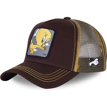 kapa-zaobljena-smeda-snapback-tit1-tweety-looney-tunes-capslab