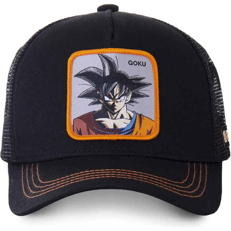 cap-zaobljena-black-snapback-son-goku-dragon-ball-capslab