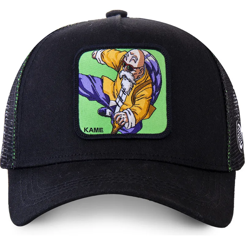 kapa-zaobljena-crna-snapback-kam9-muten-roshi-dragon-ball-capslab