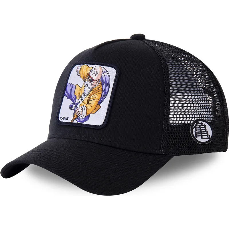kapa-zaobljena-crna-snapback-kam10-muten-roshi-dragon-ball-capslab