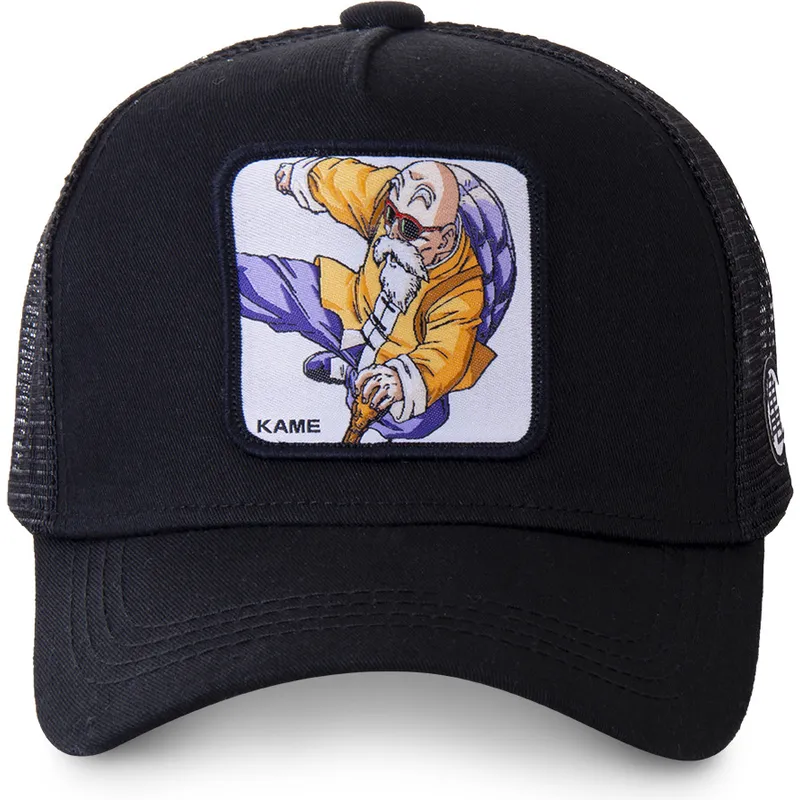 kapa-zaobljena-crna-snapback-kam10-muten-roshi-dragon-ball-capslab
