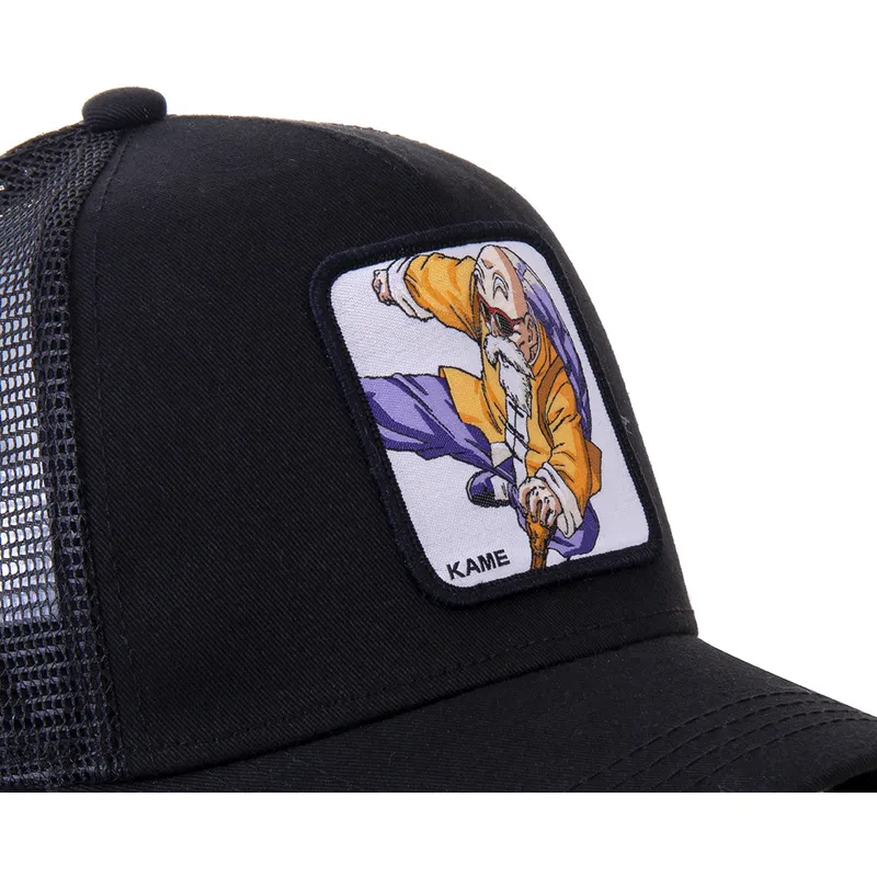 kapa-zaobljena-crna-snapback-kam10-muten-roshi-dragon-ball-capslab