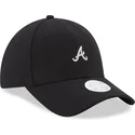 kapa-zaobljena-crna-podesiv-9forty-melton-atlanta-braves-mlb-new-era