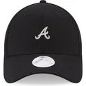 kapa-zaobljena-crna-podesiv-9forty-melton-atlanta-braves-mlb-new-era