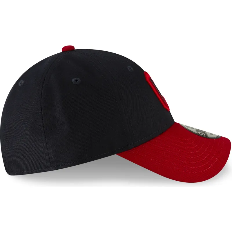kapa-zaobljena-mornarsko-plava-podesiv-9forty-the-league-cleveland-indians-mlb-new-era