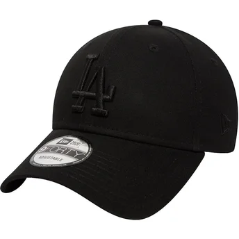 Kapa zaobljena crna podesiv 9FORTY League Essential Los Angeles Dodgers MLB New Era