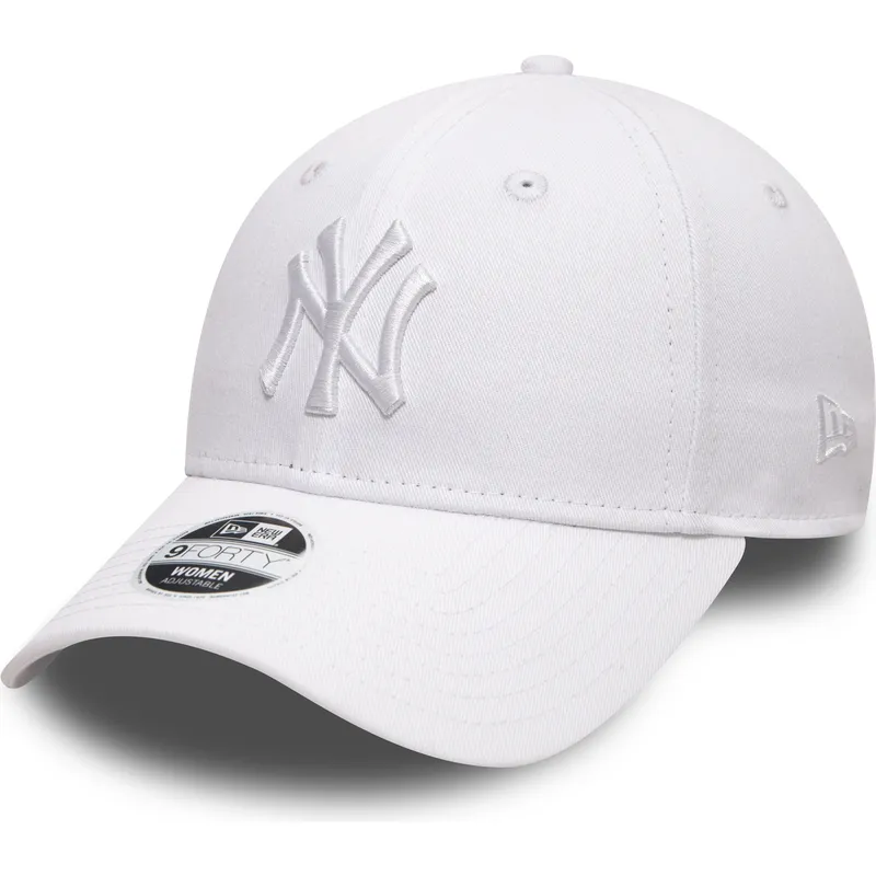 cap-zaobljena-white-adjustable-strap-9forty-league-essential-new-york-yankees-mlb-new-era